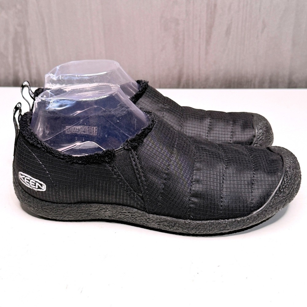 Keen‎ Howser II Black Lined Quilted Outdoor Slipper 1023981 Shoes Women's US 8.5